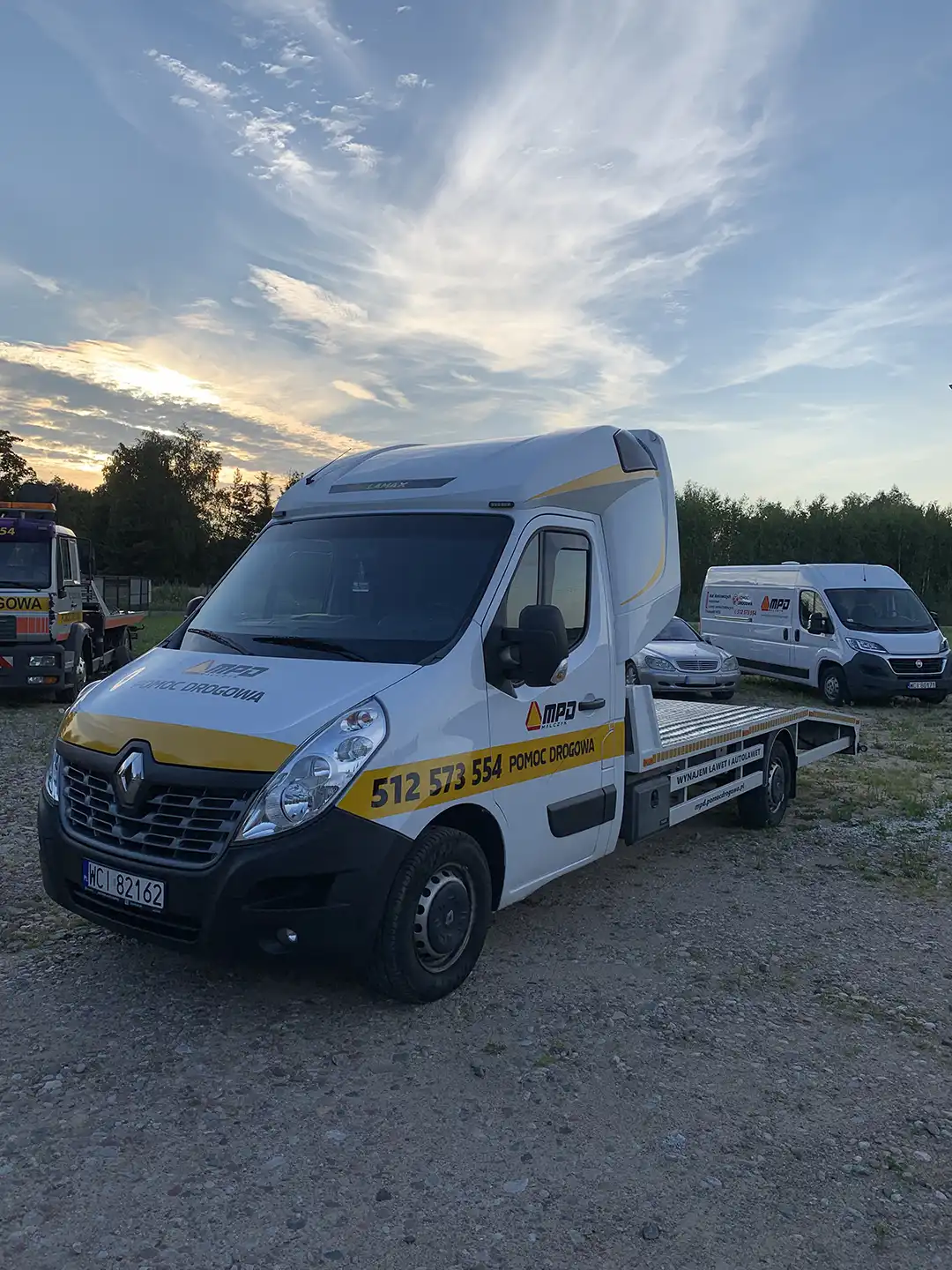 Renault Master - autolaweta wynajem Ciechanów